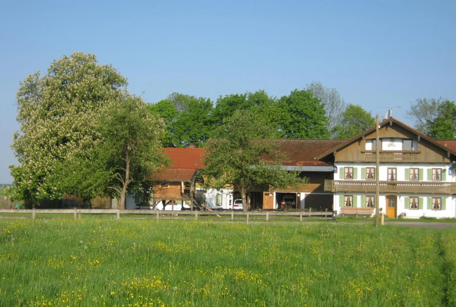 Urlaubshof Grimm Apartman Egling Németország
